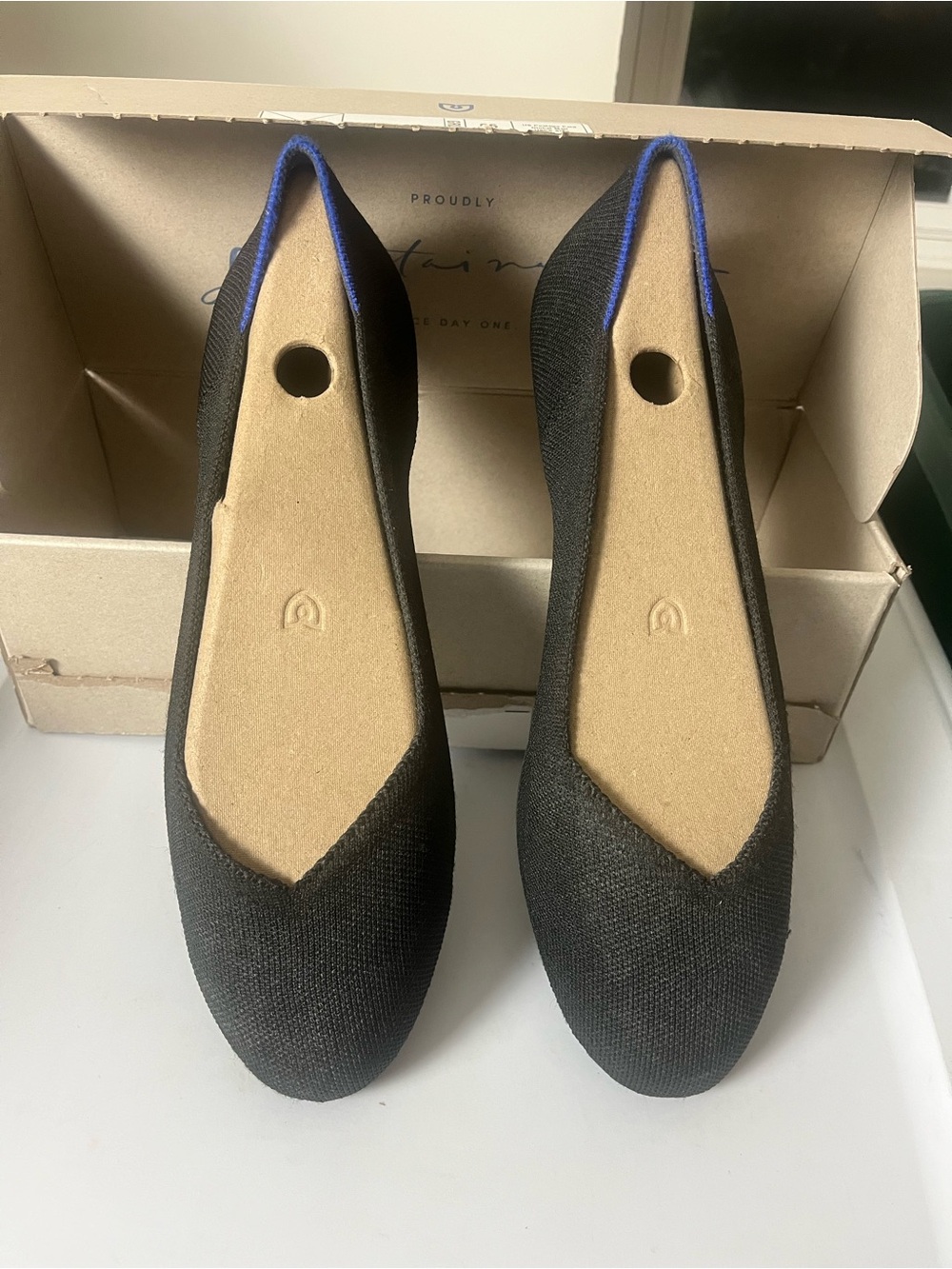 Rothy’s Black Knit Slip-On